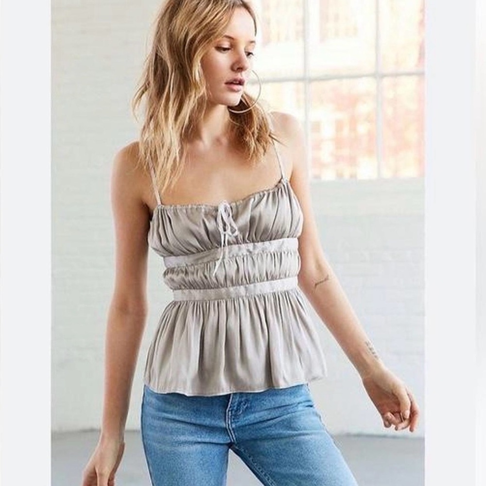 Urban Outfitters Silk Tank Top
